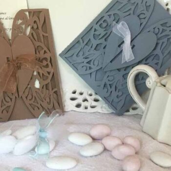 Intra απο ξύλο plywood 3mm-4mm πάχος – Κάρτα γάμου Δίασταση  20x20 cm INTRAFABR-4442219 - Image 1