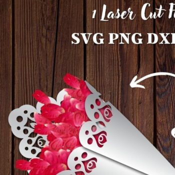 Intra απο ξύλο plywood 3mm-4mm πάχος – Πακέτο με χωνάκια κομφετί γάμου Δίασταση  20x20 cm INTRAFABR-34159107 - Image 7