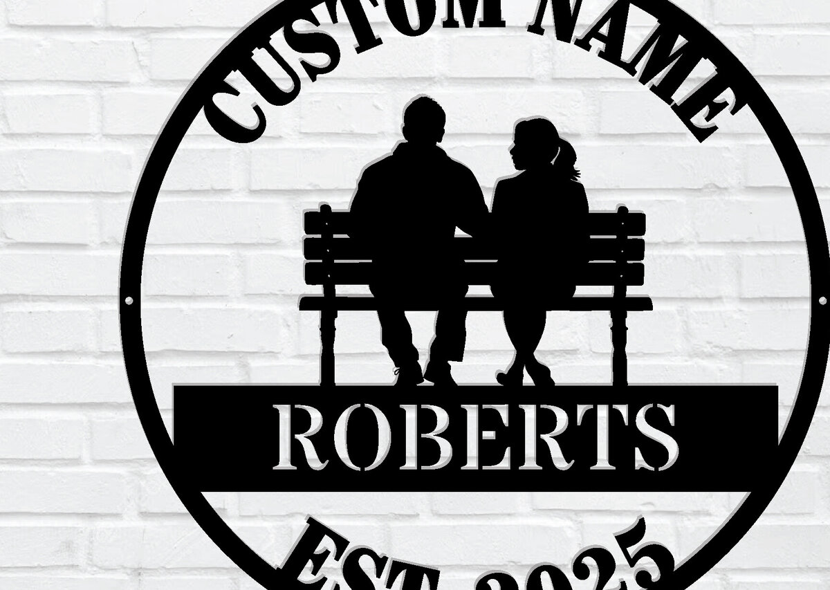 Intra απο ξύλο plywood 3mm-4mm πάχος –  πινακίδα Ζευγάρι Γάμου, Δίασταση  20x20 cm INTRAFABR-112642594