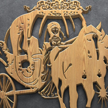 Intra απο ξύλο plywood 3mm-4mm πάχος – Wedding Couple Story Δίασταση  20x20 cm INTRAFABR-122067994 - Image 3