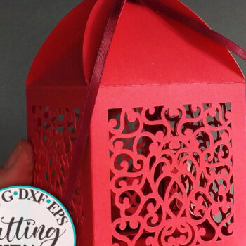 Intra απο ξύλο plywood 3mm-4mm πάχος – Μπομπονιέρα Γάμου Δίασταση  20x20 cm INTRAFABR-3039284 - Image 1