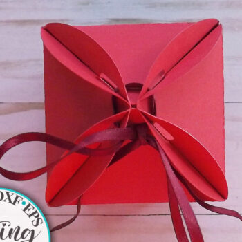 Intra απο ξύλο plywood 3mm-4mm πάχος – Μπομπονιέρα Γάμου Δίασταση  20x20 cm INTRAFABR-3039284 - Image 5