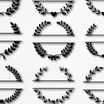 Intra απο ξύλο plywood 3mm-4mm πάχος – Πακέτο λουλουδιών γάμου Δίασταση  20x20 cm INTRAFABR-13359177 - Image 2