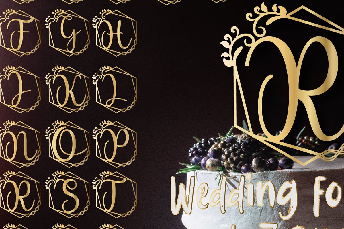 Intra απο ξύλο plywood 3mm-4mm πάχος – Γαμήλια γραμματοσειρά a-Z Πακέτο Δίασταση  20x20 cm INTRAFABR-32683189