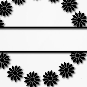 Intra απο ξύλο plywood 3mm-4mm πάχος – Μονόγραμμα Κορνίζας Γάμου Δίασταση  20x20 cm INTRAFABR-13357032 - Image 2