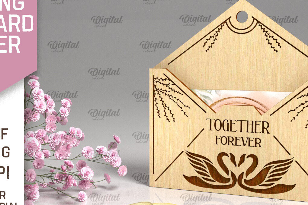 Intra απο ξύλο plywood 3mm-4mm πάχος – Θήκη δώρου γάμου με Δίασταση  20x20 cm INTRAFABR-94149782