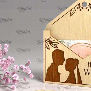 Intra απο ξύλο plywood 3mm-4mm πάχος – Πακέτο Laser Δωροθήκης Γάμου Δίασταση  20x20 cm INTRAFABR-94327413 - Image 10