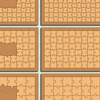 Intra απο ξύλο plywood 3mm-4mm πάχος – Βιβλίο επισκεπτών γάμου για Δίασταση  20x20 cm INTRAFABR-72189463 - Image 3