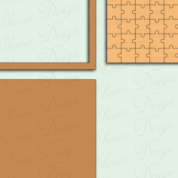 Intra απο ξύλο plywood 3mm-4mm πάχος – Βιβλίο επισκεπτών γάμου για Δίασταση  20x20 cm INTRAFABR-72189463 - Image 5