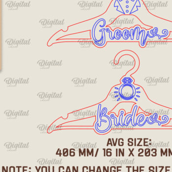 Intra απο ξύλο plywood 3mm-4mm πάχος – Κρεμάστρα γάμου  κοπής με λέιζερ Δίασταση  20x20 cm INTRAFABR-96563709 - Image 2