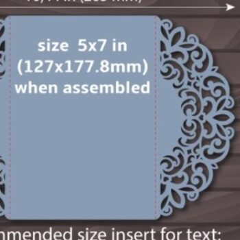 Intra απο ξύλο plywood 3mm-4mm πάχος – Προσκλητήριο Γάμου Δίασταση  20x20 cm INTRAFABR-31198706 - Image 5