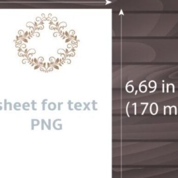 Intra απο ξύλο plywood 3mm-4mm πάχος – Προσκλητήριο Γάμου Δίασταση  20x20 cm INTRAFABR-31198706 - Image 6