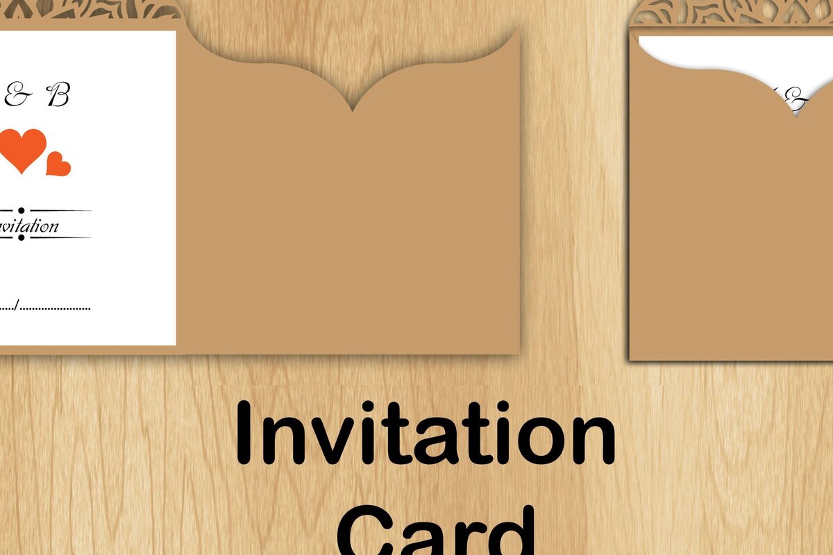 Intra απο ξύλο plywood 3mm-4mm πάχος – Προσκλητήριο γάμου Δίασταση  20x20 cm INTRAFABR-32211045