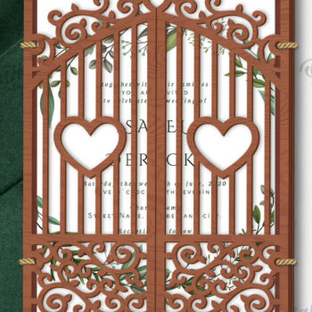 Intra απο ξύλο plywood 3mm-4mm πάχος – Πακέτο Laser Κάτοχοι Προσκλητηρίων Γάμου Δίασταση  20x20 cm INTRAFABR-120039563 - Image 12