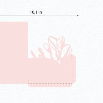 Intra απο ξύλο plywood 3mm-4mm πάχος – Πρότυπο προσκλητηρίου γάμου 5x7 κάρτα Δίασταση  20x20 cm INTRAFABR-118398479 - Image 2