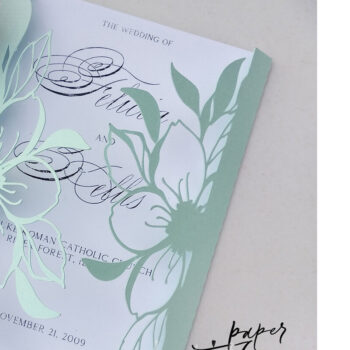 Intra απο ξύλο plywood 3mm-4mm πάχος – Πρότυπο προσκλητηρίου γάμου 5x7 κάρτα Δίασταση  20x20 cm INTRAFABR-118199727 - Image 1