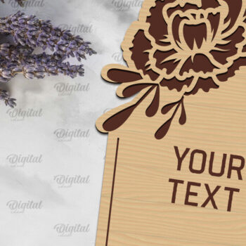 Intra απο ξύλο plywood 3mm-4mm πάχος – Προσκλητήρια Γάμου Δέσμη κοπής με λέιζερ Δίασταση 20x20 cm INTRAFABR-98462347 - Image 5