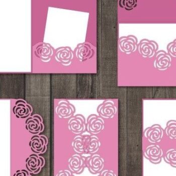 Intra απο ξύλο plywood 3mm-4mm πάχος – Σετ Προσκλητήρια Γάμου Δίασταση  20x20 cm INTRAFABR-31466385 - Image 1