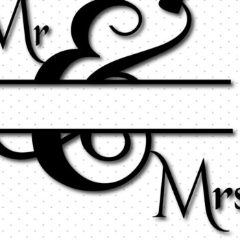 Intra απο ξύλο plywood 3mm-4mm πάχος – Μονόγραμμα Σπλιτ Αγάπης Γάμου Δίασταση  20x20 cm INTRAFABR-8919970 - Image 2