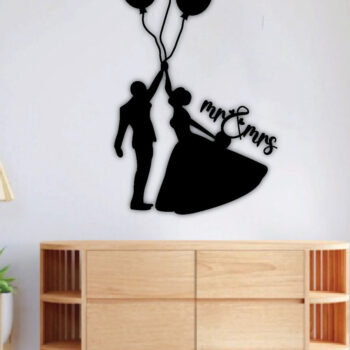 Intra απο ξύλο plywood 3mm-4mm πάχος – Wedding Metal Wall Art, Αρχεία κοπής με λέιζερ Δίασταση  40x30 cm INTRAFABR-68242214 - Image 3