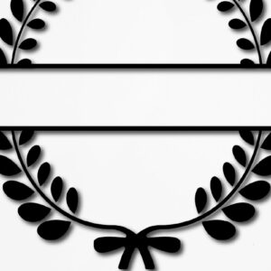 Intra απο ξύλο plywood 3mm-4mm πάχος – Πλαίσιο Μονόγραμμα Γάμου Δίασταση 20x20 cm INTRAFABR-13355581