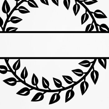 Intra απο ξύλο plywood 3mm-4mm πάχος – Πλαίσιο Μονόγραμμα Γάμου Δίασταση  20x20 cm INTRAFABR-13356691 - Image 3