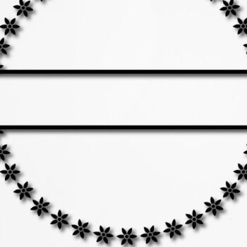 Intra απο ξύλο plywood 3mm-4mm πάχος – Μονόγραμμα Γάμου Δίασταση 20x20 cm INTRAFABR-13356732 - Image 2