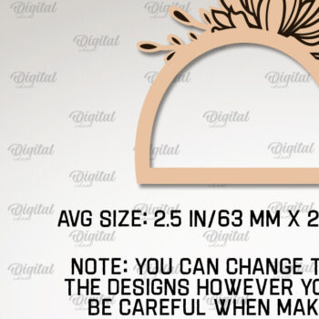 Intra απο ξύλο plywood 3mm-4mm πάχος – Δαχτυλίδι για χαρτοπετσέτα γάμου Δέσμη κοπής με λέιζερ Δίασταση  20x20 cm INTRAFABR-97730129 - Image 2