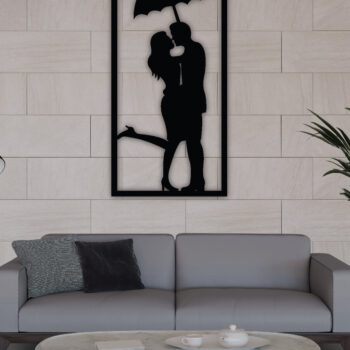 Intra απο ξύλο plywood 3mm-4mm πάχος – Κρεμάστρα τοίχου πάνελ γάμου, Τέχνη τοίχου Δίασταση  40x30 cm INTRAFABR-68236739 - Image 4