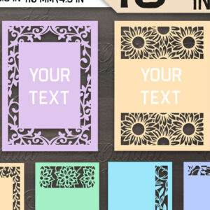 Intra απο ξύλο plywood 3mm-4mm πάχος – Δέσμη Προσκλητήριο Γάμου Δίασταση 20x20 cm INTRAFABR-85068007