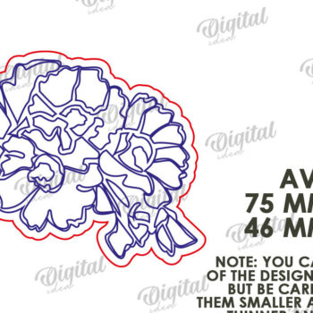 Intra απο ξύλο plywood 3mm-4mm πάχος –  κοπής με λέιζερ κάρτα γάμου Δίασταση  20x20 cm INTRAFABR-118206951 - Image 2