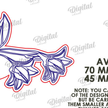 Intra απο ξύλο plywood 3mm-4mm πάχος –  κοπής με λέιζερ κάρτα γάμου Δίασταση  20x20 cm INTRAFABR-118206721 - Image 2