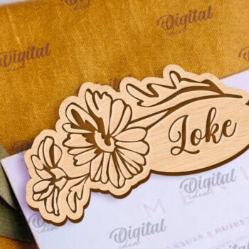 Intra απο ξύλο plywood 3mm-4mm πάχος – Κάρτες γάμου Πακέτο κοπής με λέιζερ Δίασταση  20x20 cm INTRAFABR-118208921 - Image 9