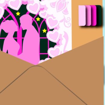 Intra απο ξύλο plywood 3mm-4mm πάχος – Πρότυπο κάρτας σήραγγας αναδυόμενου γάμου Δίασταση  20x20 cm INTRAFABR-39204677 - Image 2