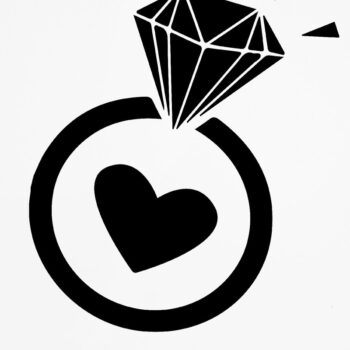 Intra απο ξύλο plywood 3mm-4mm πάχος – Βέρα γάμου Clipart Δίασταση  20x20 cm INTRAFABR-13491193 - Image 2