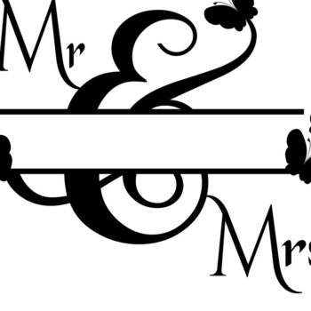 Intra απο ξύλο plywood 3mm-4mm πάχος – Μονόγραμμα Σπλιτ Γάμου Δίασταση  20x20 cm INTRAFABR-9129226 - Image 3