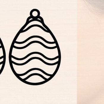 Intra απο ξύλο plywood 3mm-4mm πάχος – Γαμήλια Ξύλινα Σκουλαρίκια Δίασταση  5x5 cm INTRAFABR-118708410 - Image 1