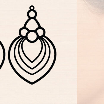 Intra απο ξύλο plywood 3mm-4mm πάχος – Γαμήλια Ξύλινα Σκουλαρίκια Δίασταση  5x5 cm INTRAFABR-118708508 - Image 1