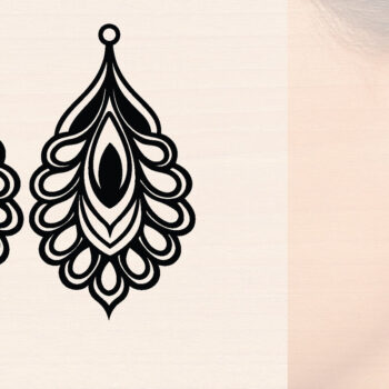 Intra απο ξύλο plywood 3mm-4mm πάχος – Γαμήλια Ξύλινα Σκουλαρίκια Δίασταση  5x5 cm INTRAFABR-118708625 - Image 1