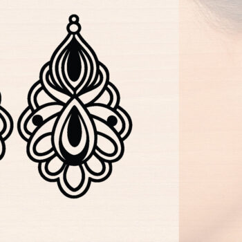 Intra απο ξύλο plywood 3mm-4mm πάχος – Γαμήλια Ξύλινα Σκουλαρίκια Δίασταση  5x5 cm INTRAFABR-118708651 - Image 1