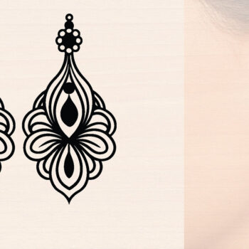 Intra απο ξύλο plywood 3mm-4mm πάχος – Γαμήλια Ξύλινα Σκουλαρίκια Δίασταση  5x5 cm INTRAFABR-118707981 - Image 1