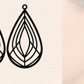 Intra απο ξύλο plywood 3mm-4mm πάχος – Γαμήλια Ξύλινα Σκουλαρίκια Δίασταση  5x5 cm INTRAFABR-118708179 - Image 1