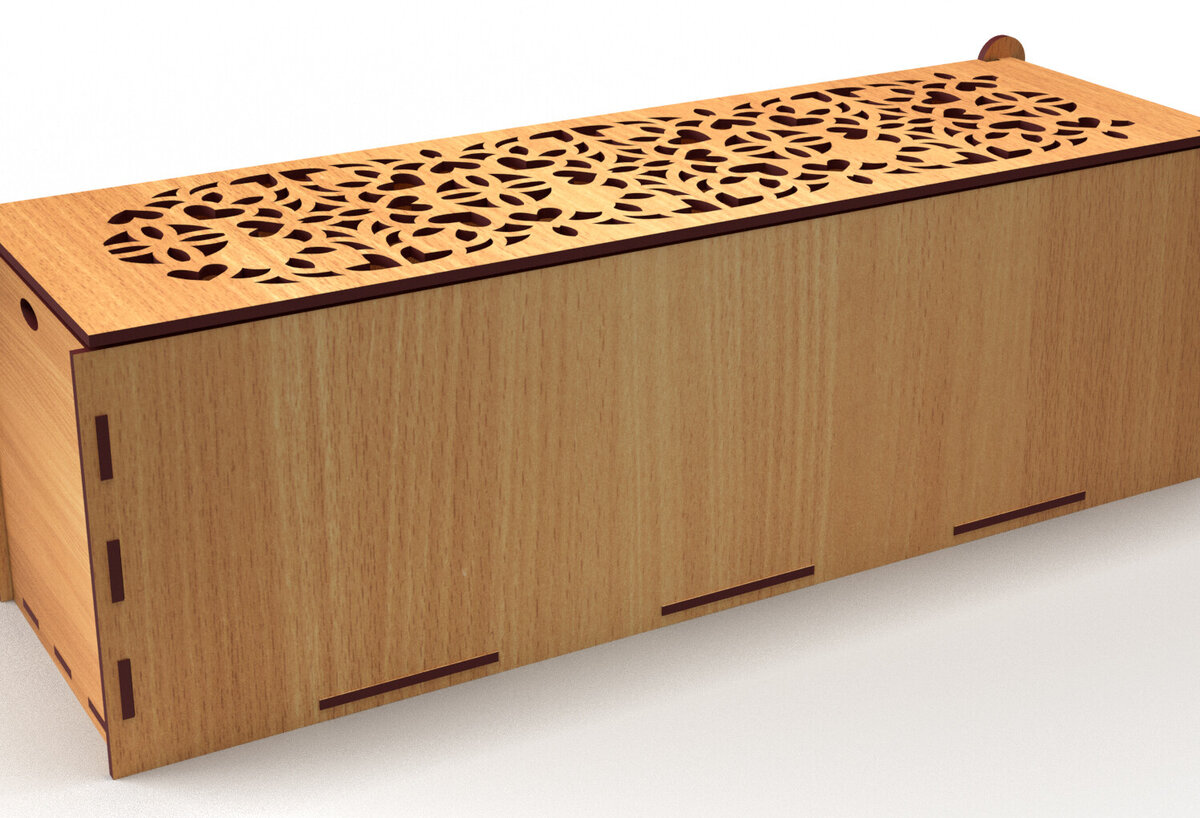 Intra απο ξύλο plywood 3mm-4mm πάχος – Ξύλινο κουτί δώρου γάμου Κοπή λέιζερ 03 Δίασταση  20x20 cm INTRAFABR-83367626