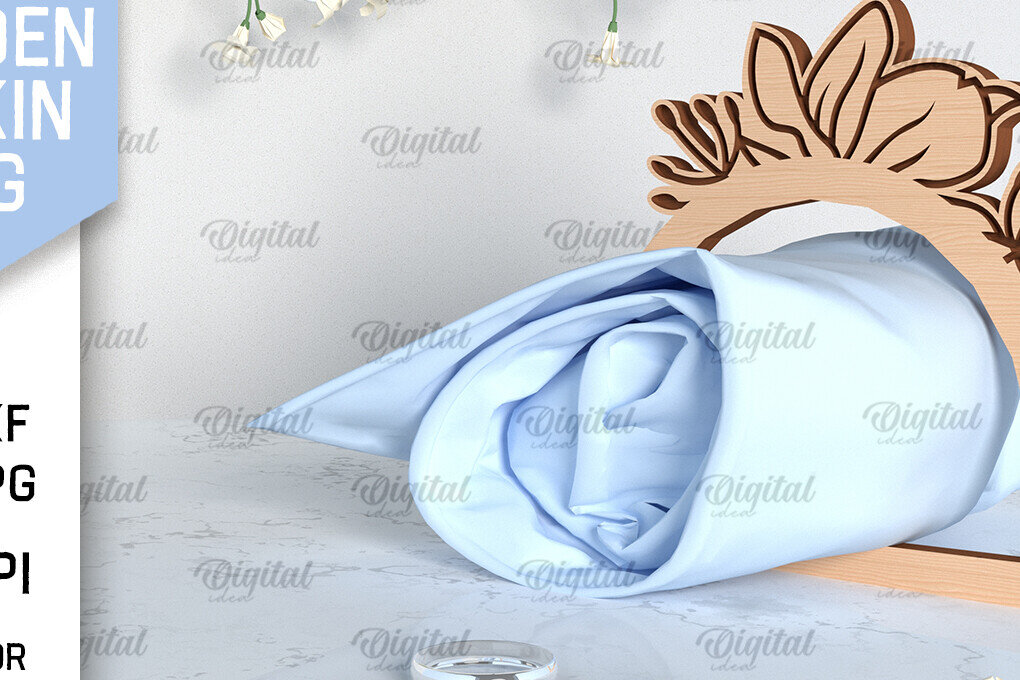 Intra απο ξύλο plywood 3mm-4mm πάχος – Δαχτυλίδι γάμου Ξύλινη Χαρτοπετσέτα Δίασταση  20x20 cm INTRAFABR-97729205