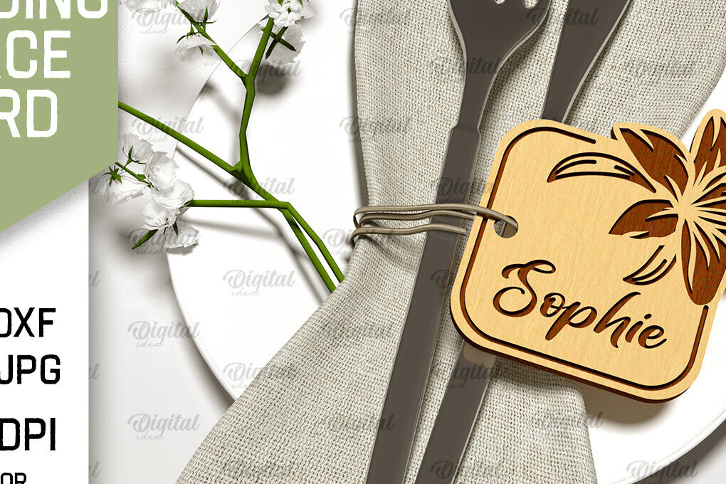 Intra απο ξύλο plywood 3mm-4mm πάχος – Κάρτα Γάμου Ξύλινη Θέση Δίασταση  20x20 cm INTRAFABR-100494406