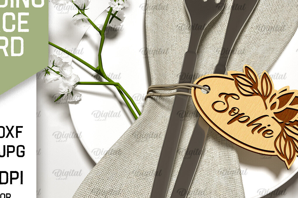 Intra απο ξύλο plywood 3mm-4mm πάχος – Κάρτα Γάμου Ξύλινη Θέση Δίασταση  20x20 cm INTRAFABR-100494863