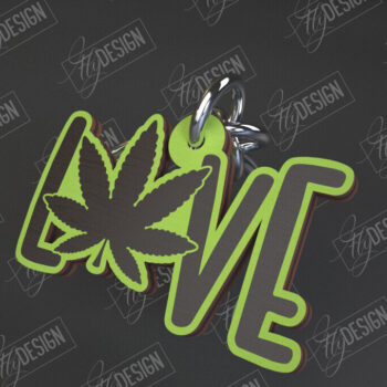 Intra απο ξύλο plywood 3mm-4mm πάχος – Μπρελόκ Weed Bundle |Cannabis Δίασταση  5x5 cm INTRAFABR-102119694 - Image 11