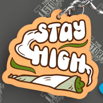 Intra απο ξύλο plywood 3mm-4mm πάχος – Πακέτο κοπής λέιζερ με μπρελόκ Weed | Αρχείο CNC Δίασταση  5x5 cm INTRAFABR-103793972 - Image 6