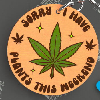 Intra απο ξύλο plywood 3mm-4mm πάχος – Πακέτο κοπής λέιζερ με μπρελόκ Weed | Αρχείο CNC Δίασταση  5x5 cm INTRAFABR-103793972 - Image 9