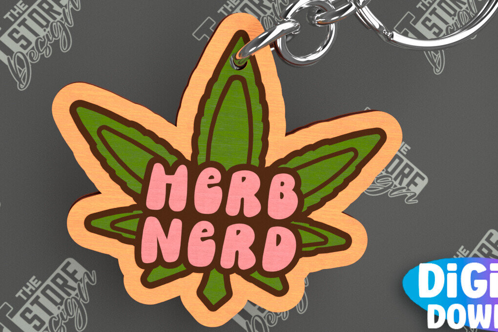 Intra απο ξύλο plywood 3mm-4mm πάχος – Μπρελόκ ζιζανίων | Μπρελόκ με φύλλα ζιζανίων | CNC Δίασταση  5x5 cm INTRAFABR-103793689